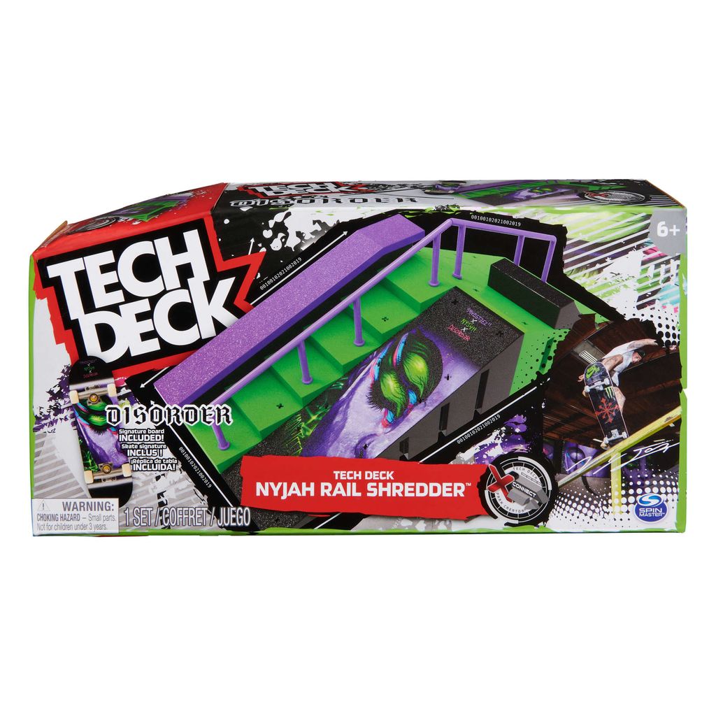 Spin Master Tech Deck X-Connect Skatepark Nyjah Shredder Produktbild 