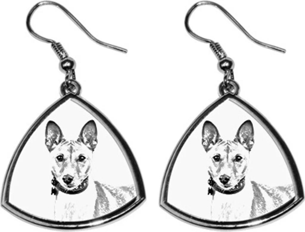 Orecchini Basenji Art-Dog: Gioielli Pendenti Personalizzati per Amanti Cani