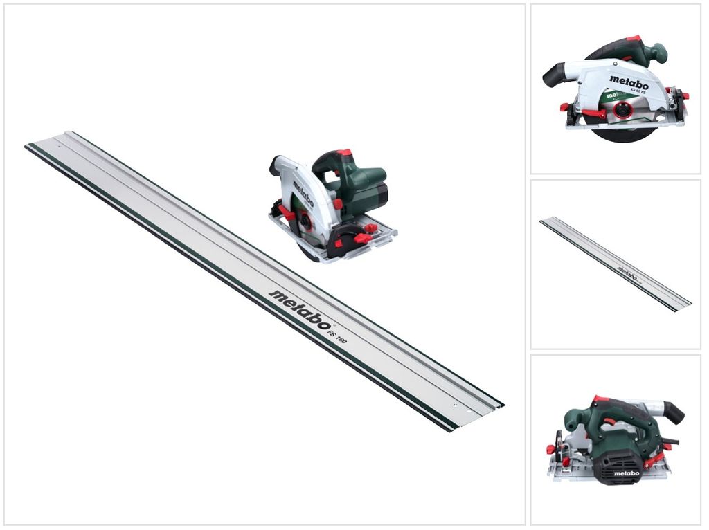 Metabo KS 66 FS Handkreissäge 1500 W 190 mm + 1x Sägeblatt Produktbild 