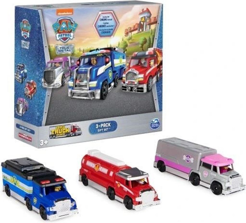 Paw Patrol Satz mit 3 Lastwagen Produktbild 