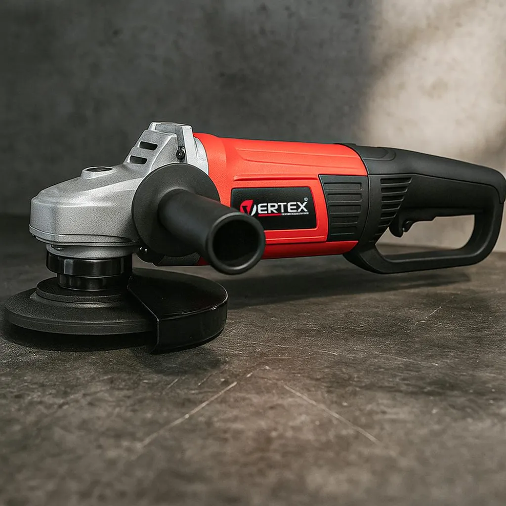 Meuleuse d'angle VERTEX 2400W poignée rotative et démarrage progressif - 2