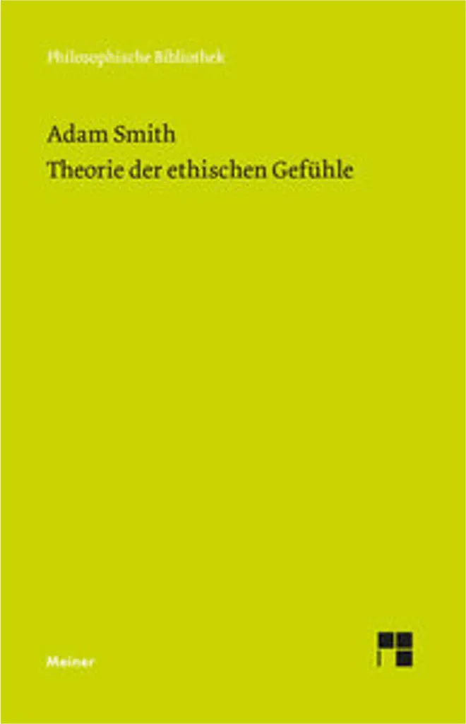 Livre de philosophie Théorie des sentiments moraux - Texte intégral