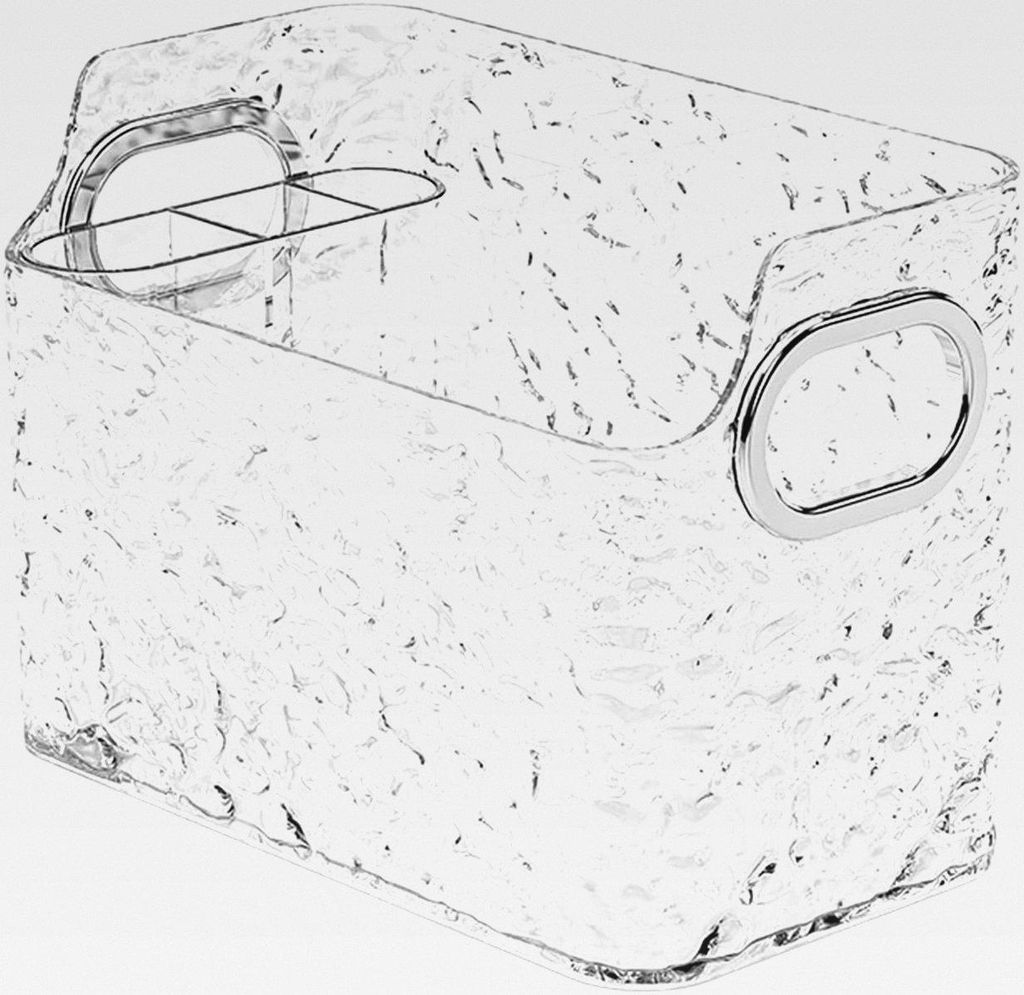 Make Up Organizer, Spiegelschrank Organizer Durchsichtige Kosmetikvitrinen Badezimmerschrank Aufbewahrung Box Abnehmbare Badezimmerschrank Aufbewah...