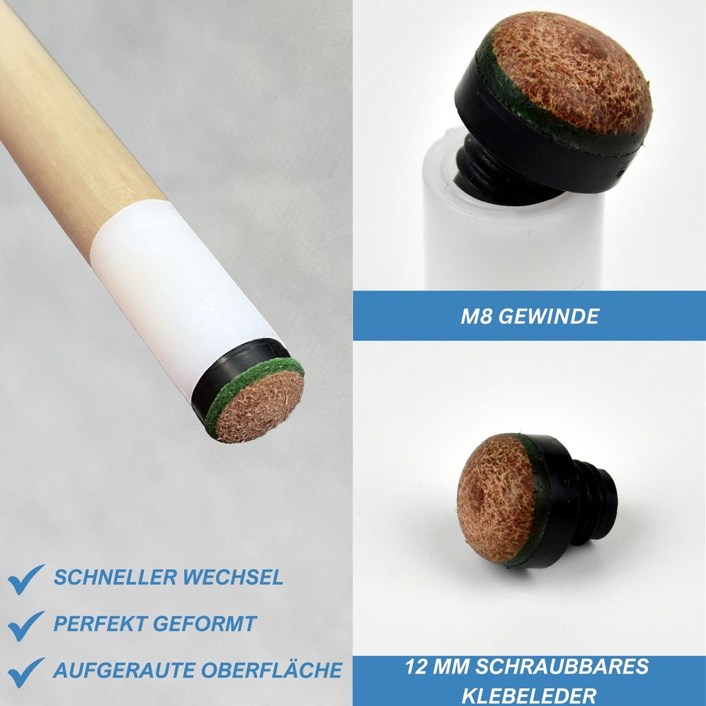 Kij Winsport ECO, z przykręcaną skórą 12 mm, Zdjęcie produktu 