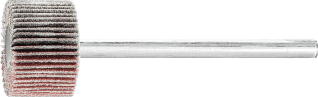 PFERD TOOLS Korund Fächerschleifer F Ø 15x10mm Schaft-Ø 3 mm A320 für Feinschliff und Finish