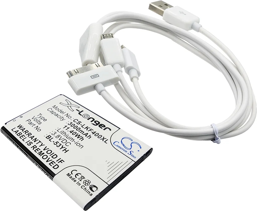 Batterie Haute Performance TECHTEK compatible LG G3 D855 LTE D851 G