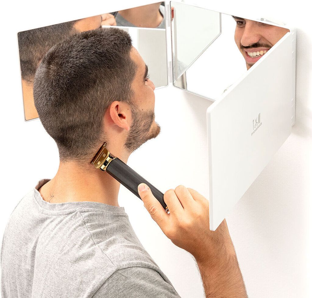 Kúpeľňové zrkadlo s LED svetlom a 360º videním SelfKut Obrázok produktu 13