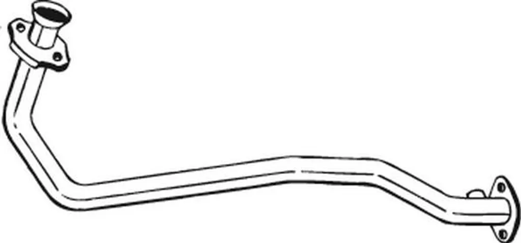 Tube d'échappement pour réparation Renault Clio - Réf OE 7700830797