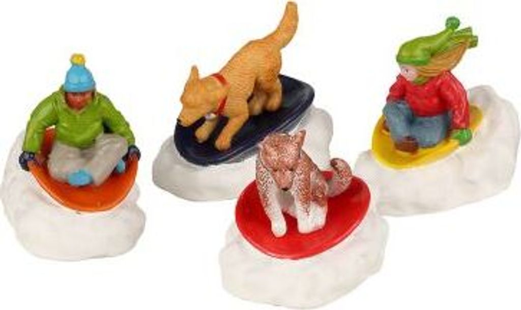 LEMAX - Dog Snow Saucer Fun