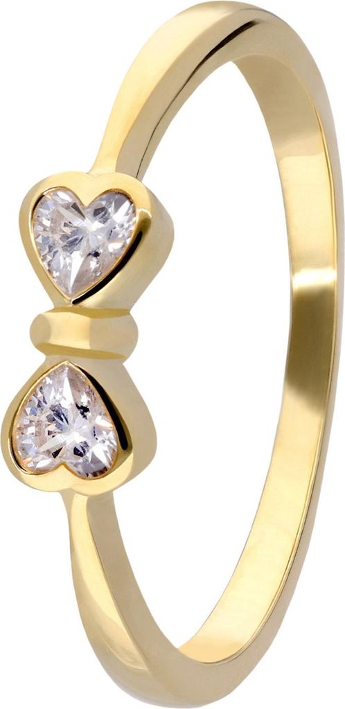 GLIZZ GL8556 Damenring mit Schleife Gold 333 / 8K, 58/18,5