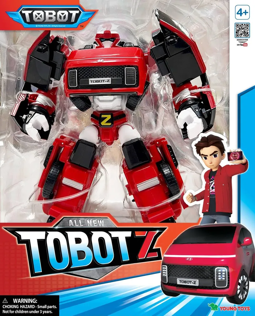Figurine Tobot Z transformable de 22 cm, jouet d'action pour enfants