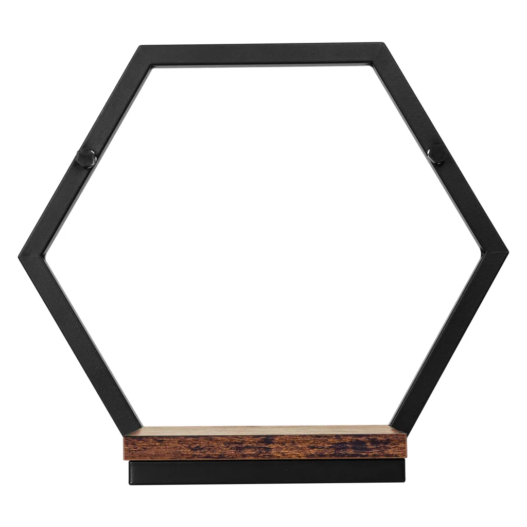 Support de Plante en Métal Noir Style Industriel et Design Rustique