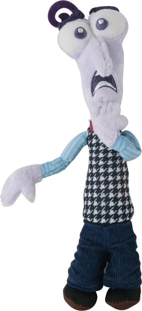 Doudou Peur Vice-Versa 15 cm pour aider l'enfant à surmonter ses peurs