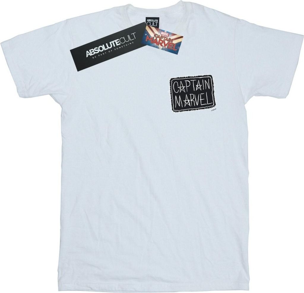 Marvel - T-Shirt für Herren BI20245 (5XL) (Weiß)