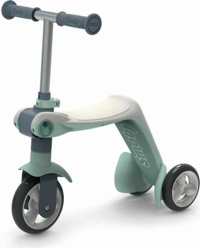 Smoby 2-in-1 Roller und Dreirad leichter Scooter für Kleinkinder