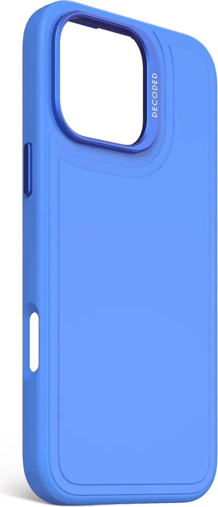 Custodia DEFBSC Per IPhone 16e | Morbida Trasparente Con Mix Di Colori Blu | Paraurti Sottile Antiurto