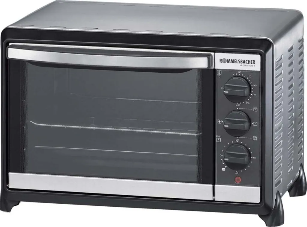 Four à poser Rommelsbacher BG 1055/E 18L inox, efficacité classe E