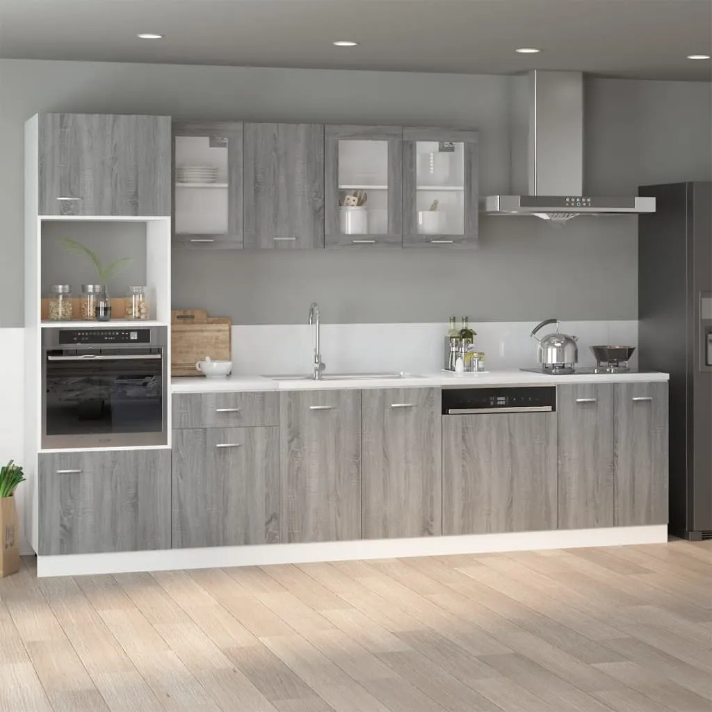 Mobile Base 60cm Grigio Sonoma | Arredo Cucina Moderno The Living Store