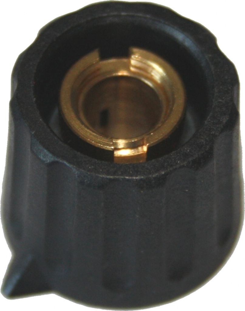 Drehknopf 20x17mm Kunststoff Achsaufnahme 6mm Mentor SK20/6