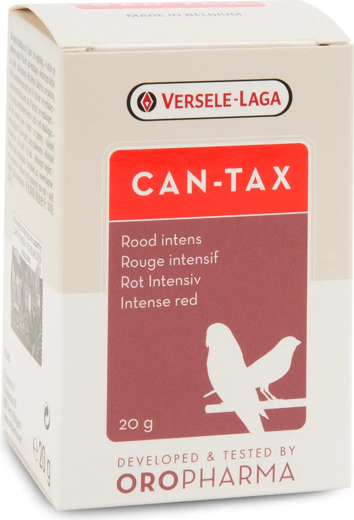 Oropharma Can-Tax 20g | Colorante Rosso Intenso Canarini | Versele-Laga