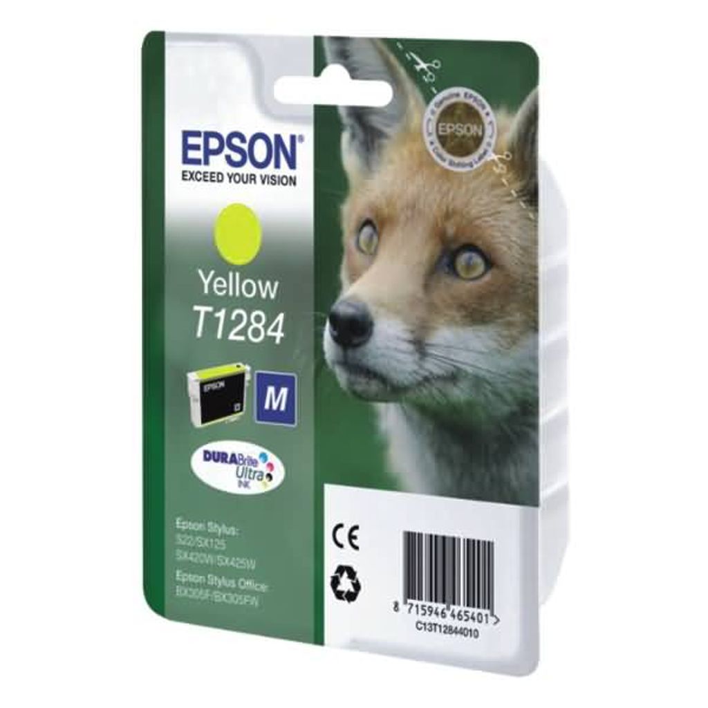 Epson T1284 - 3,5 ml - Gelb - originál - blister Obrázok produktu 
