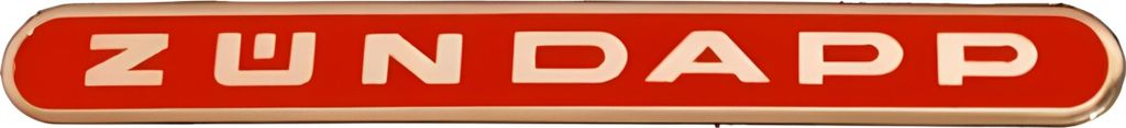 Naklejka BestPrice dla Zündapp aluminium/czerwony Zdjęcie produktu 