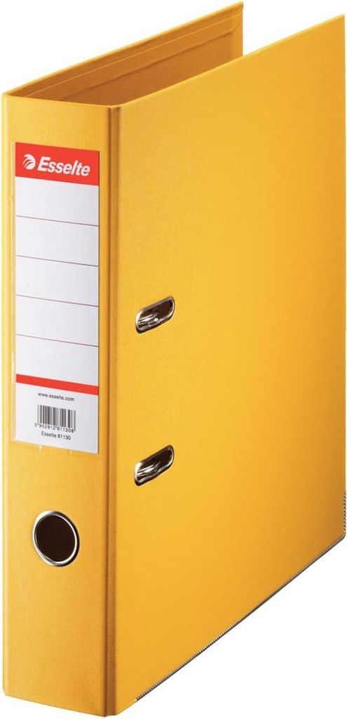 Esselte - Power N°1 gelber Ordner, Rücken 7,5 cm