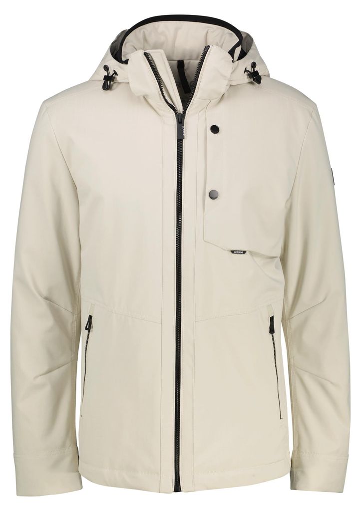 Herren Blouson Outdoorjacke wasser- und windabweisend mit abnehmbarer Kapuze