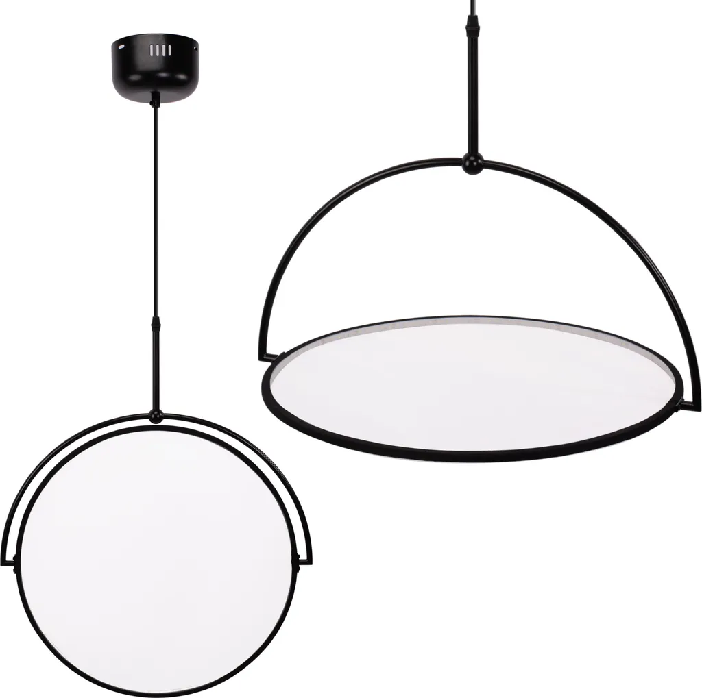 Suspension LED pour Table à Manger Toolight APP1426-C 35cm Noire Chic