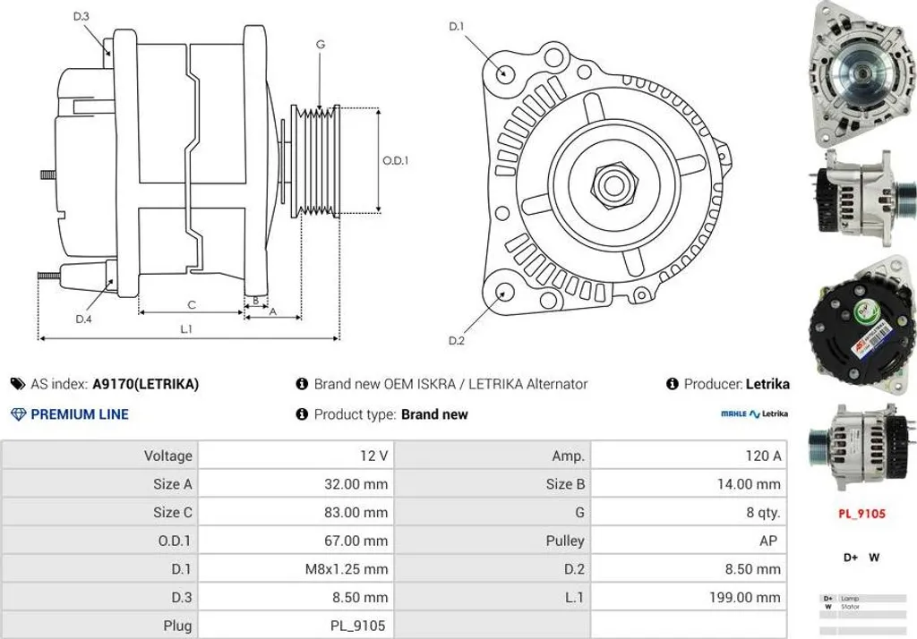 Pompe à Eau Performance pour Tracteurs Case IH MXM 120 140 175 CS 660 - 5