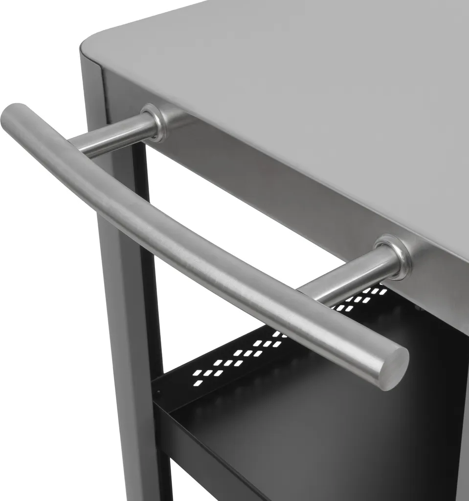 Table de gril et de service avec plan de travail 95 cm - Meuble d'appoint