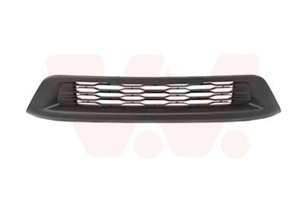 VAN WEZEL Lüftungsgitter Grill Stoßfänger für FIAT QUBO (225) Schwarz