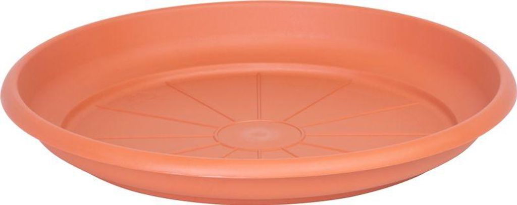 Sottovaso ICS ERICA, rotondo, in terracotta, 28 cm Immagine del prodotto 