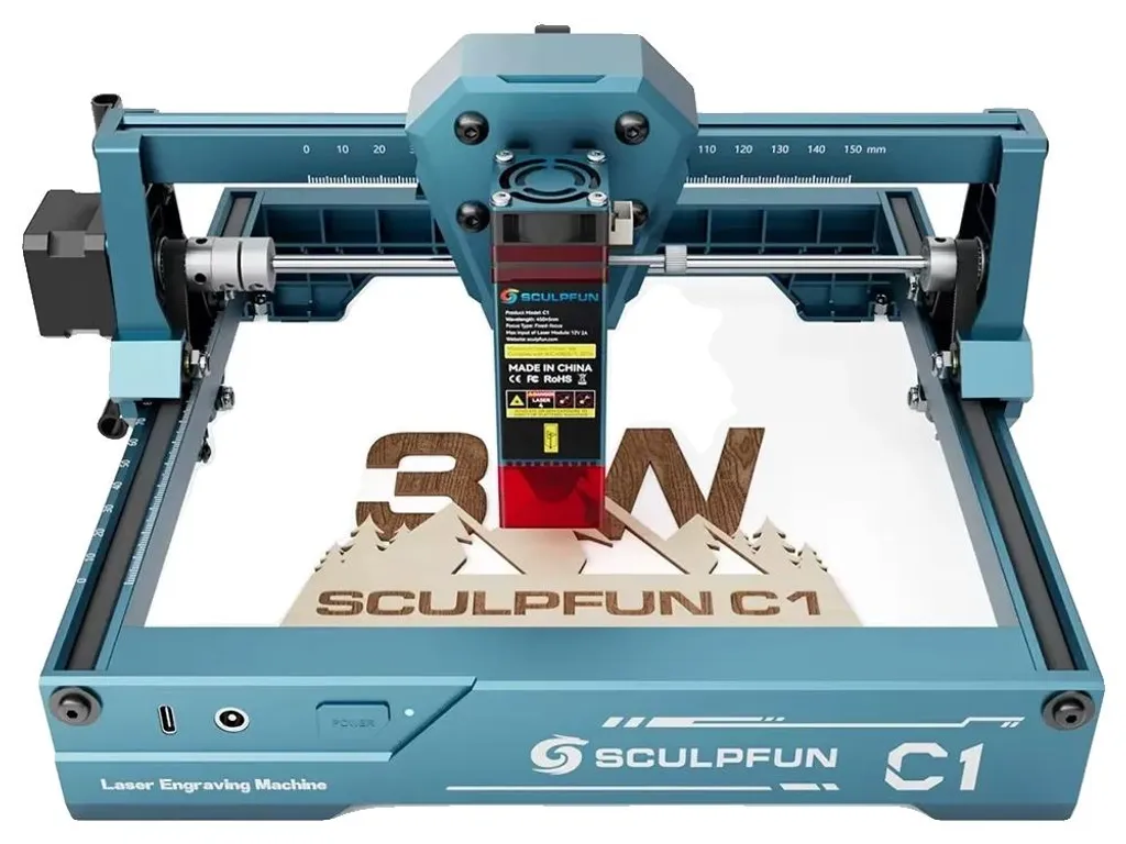 Graveur laser C1 3W : gravez facilement sans encombrement ni réglages