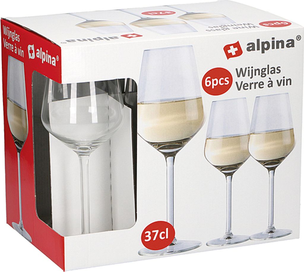 sada pohárov na víno alpina Obrázok produktu 
