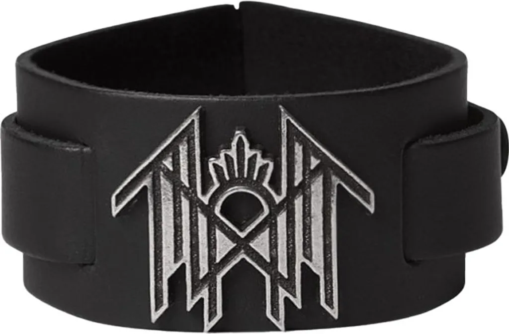 Sleep Token Bracelet Cuir Unisexe Logo RO15272 Noir Taille Unique