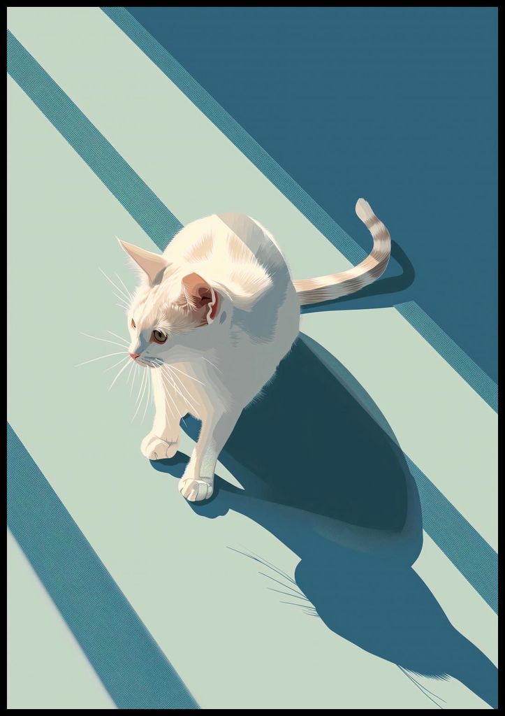 Plakat 70x100cm Katzenpersona