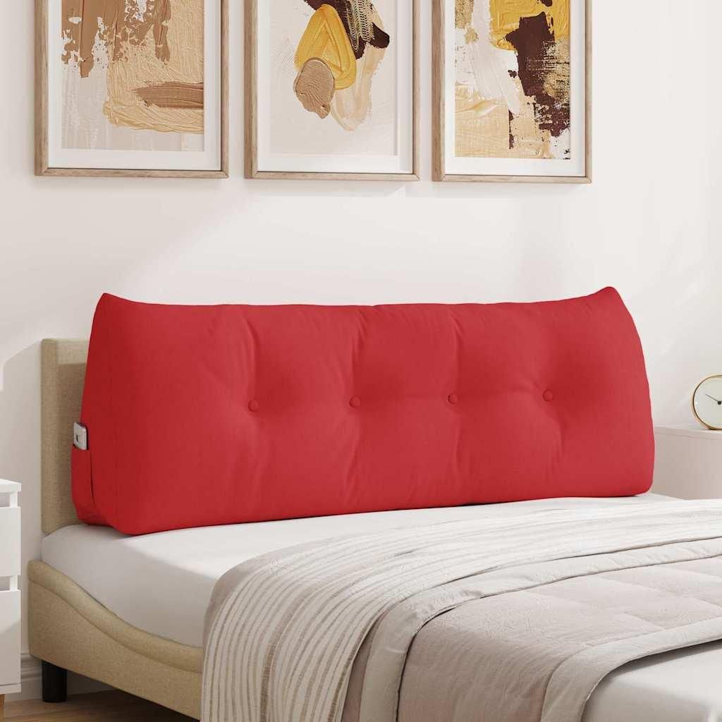 "Schlussverkauf" Rücken Kissen -Sitzkissen - 1 PC - Rot 140x24x50 cm Stoff C8310