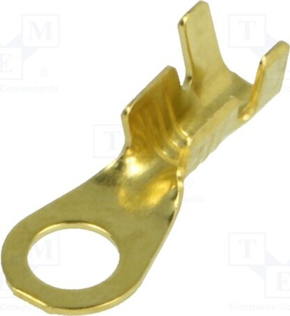 10x Kabelschuh: Ring Klemmverbindung 1÷2,5mm2 M4 für Leitungen BM 91204 isoliert(n