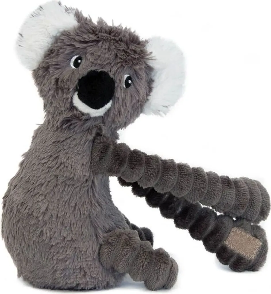 Peluche koala gris maman et petit - Textile hypoallergénique et lavable - 5