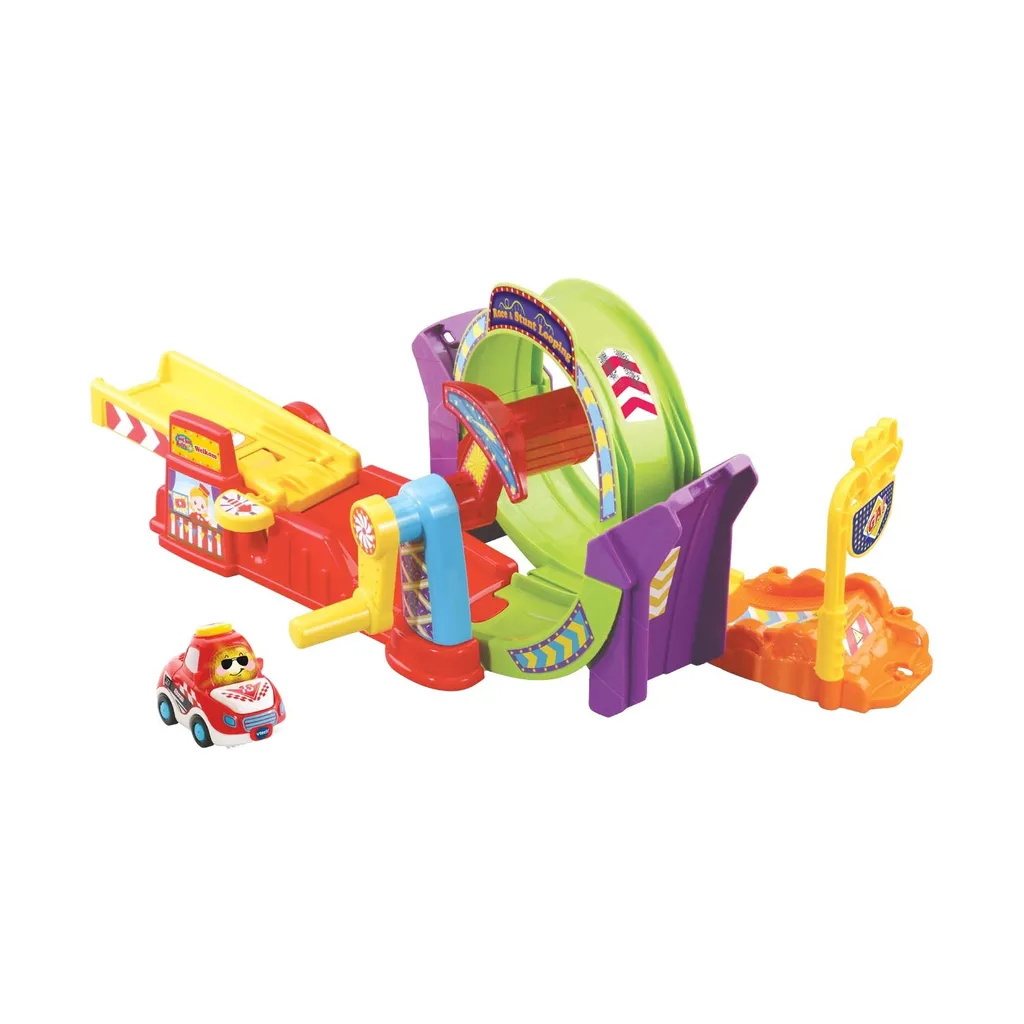 Jouet d'Éveil Circuit de Course VTech pour Développer la Motricité 1-5 Ans