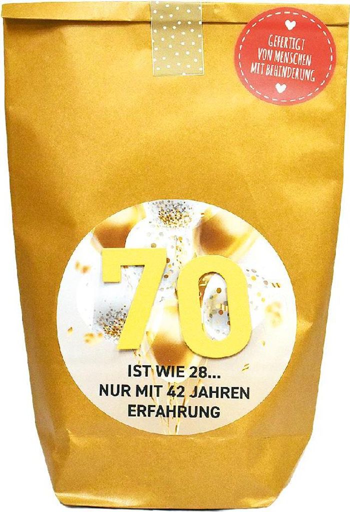 WUNDERLE Wundertüte 70 Jahre Geburtstag Produktbild 