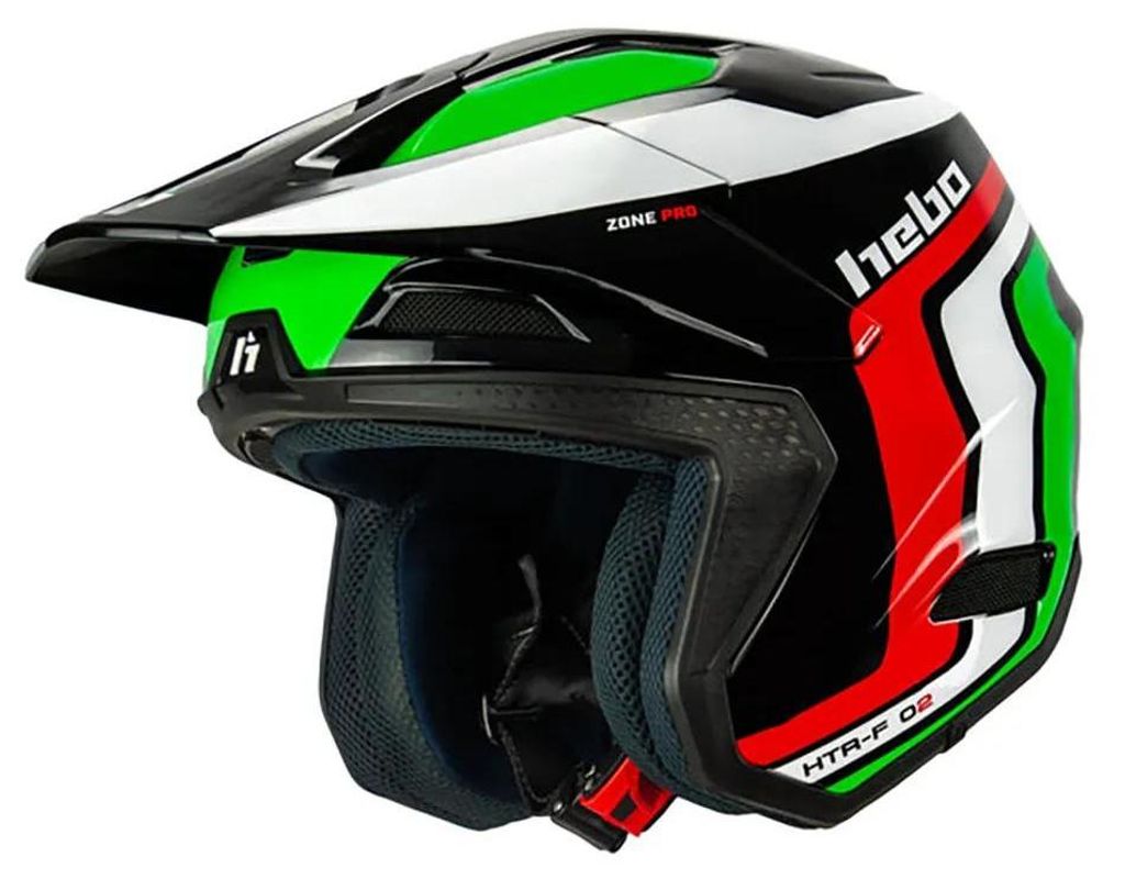 Hebo Htr F02 Zone Pro Racing Jethelm Schwarz XL Schwarz XL