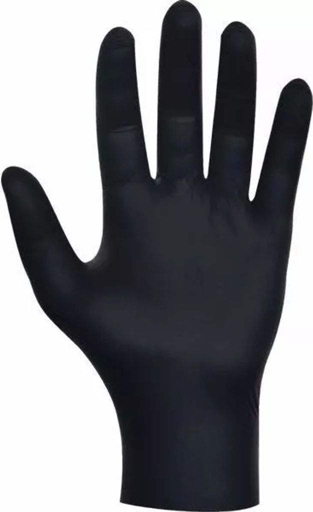 Einweghandschuh Nitril, schwarz, Größe L Produktbild 
