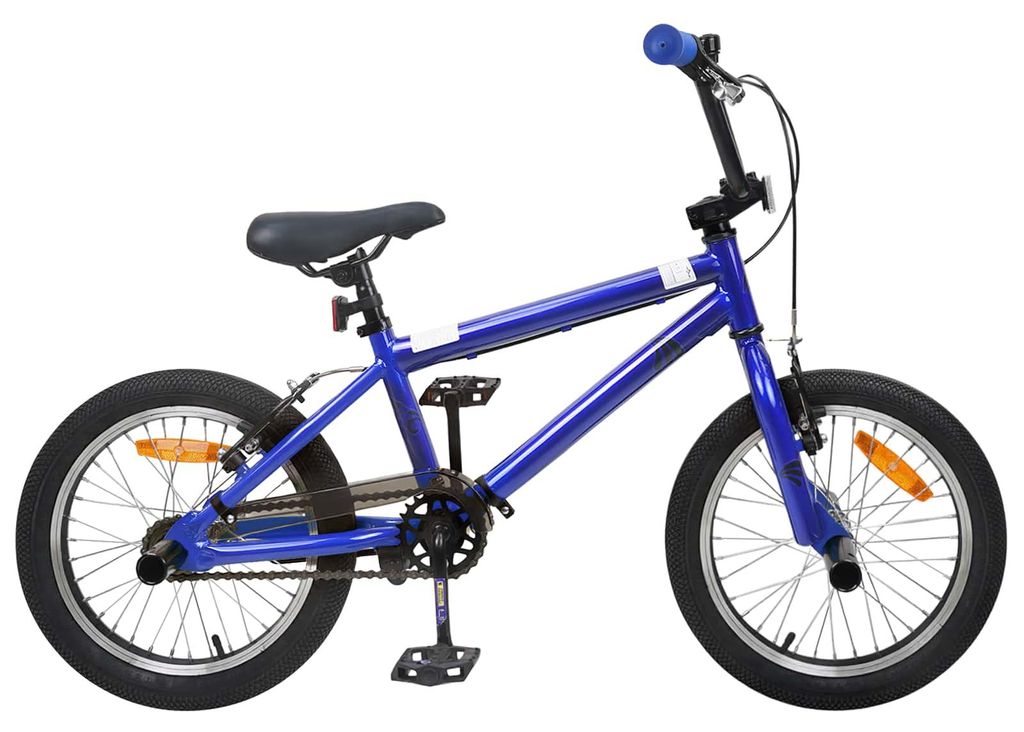 vidaXL BMX Rad 20 Zoll für über 9 Jahre alt Dunkelblau