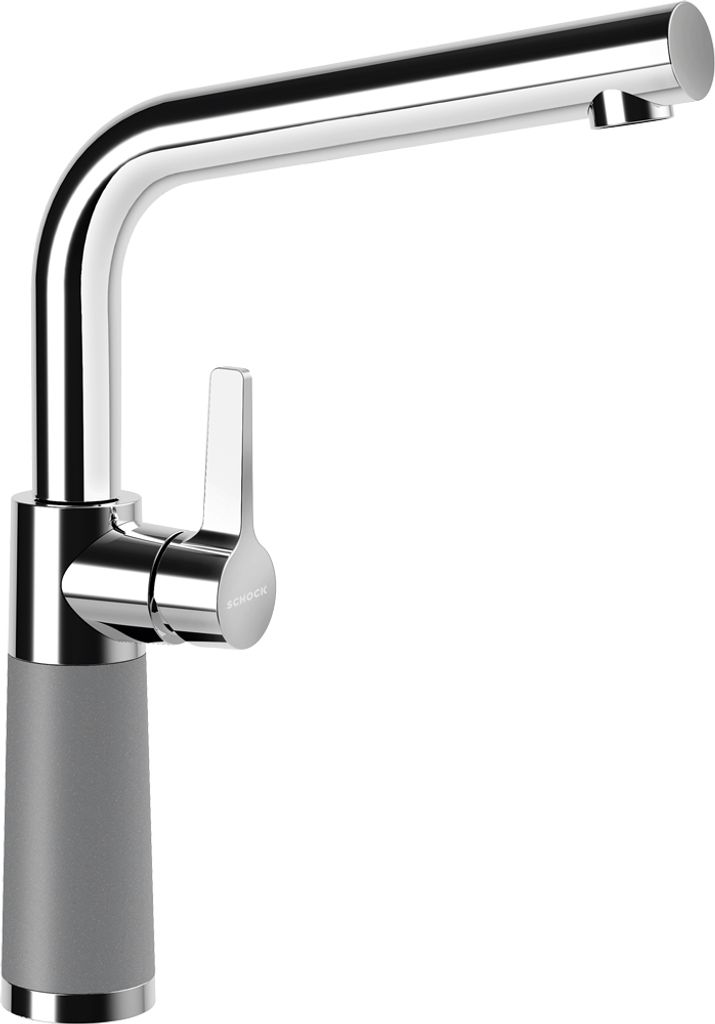 SCHOCK Armatur SC-540 in CROMA mit Festauslauf / CRISTALITE Produktbild 