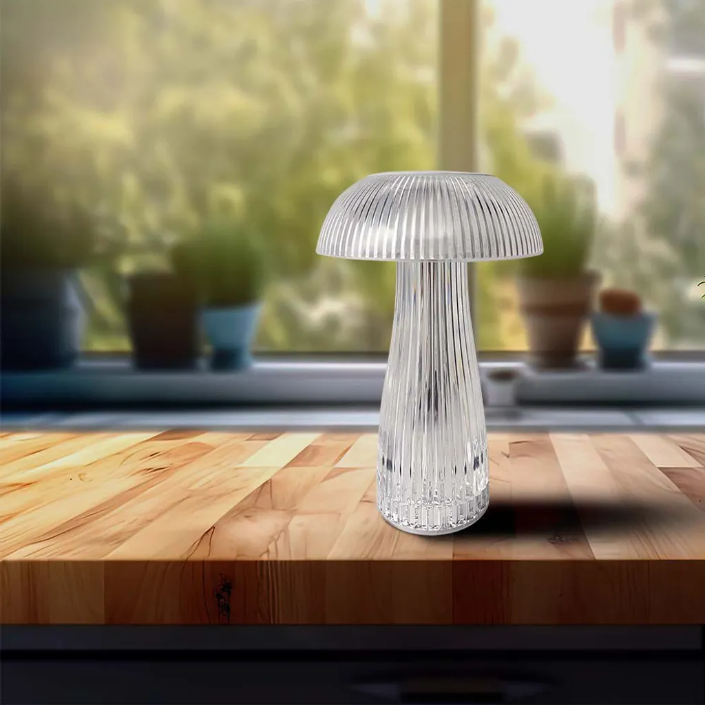 Lampade da Tavolo Trasparente Ricaricabile 3in1 IP20 50 Lumen Offerta