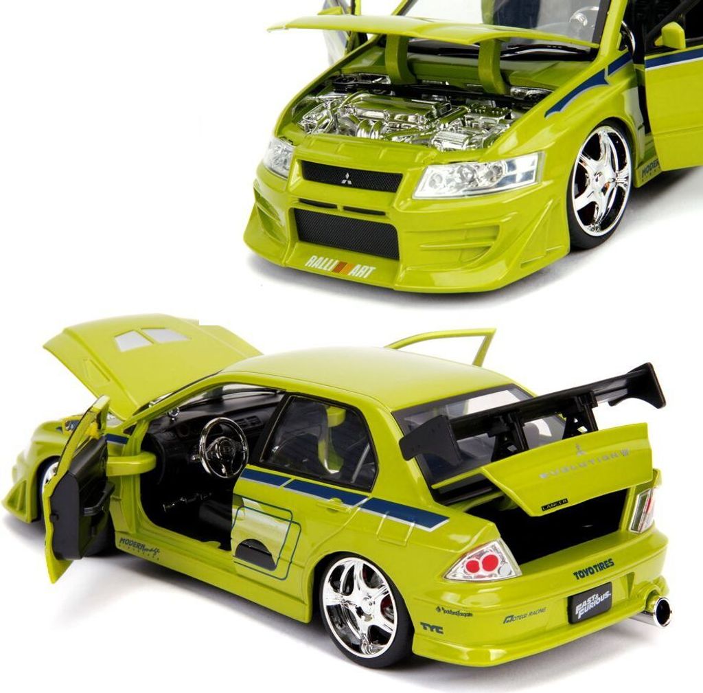 Jada Toys 253203052 Mitsubishi Lancer Evolution VII 2002 Produktbild 8