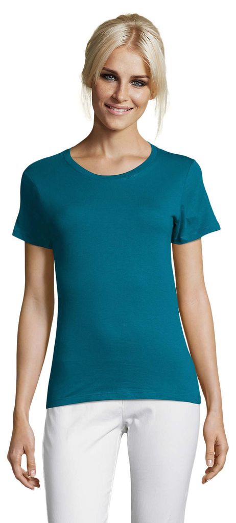 SOLS - "Regent" T-Shirt für Damen LT2382 (M) (Entenblau)