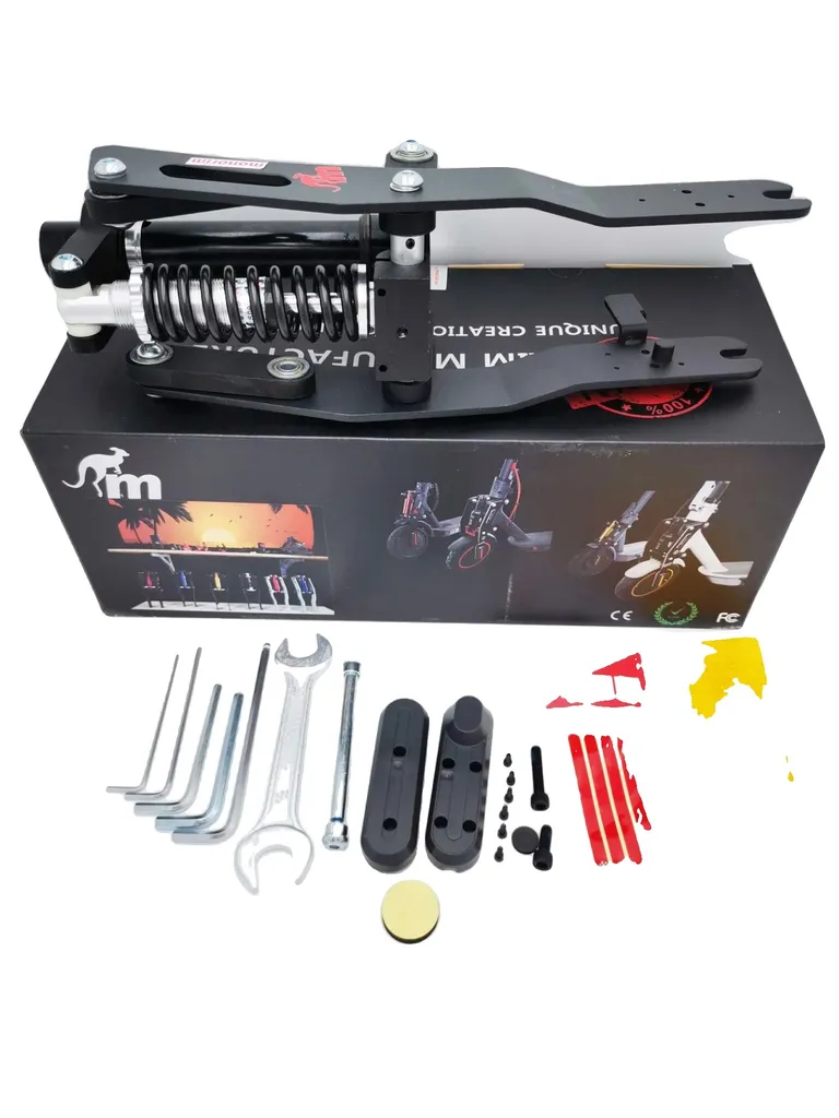 Monorim V4 Noir : Suspension Stable et Installation Facile pour Ville